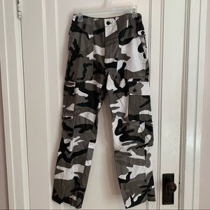 Camo cargo pants